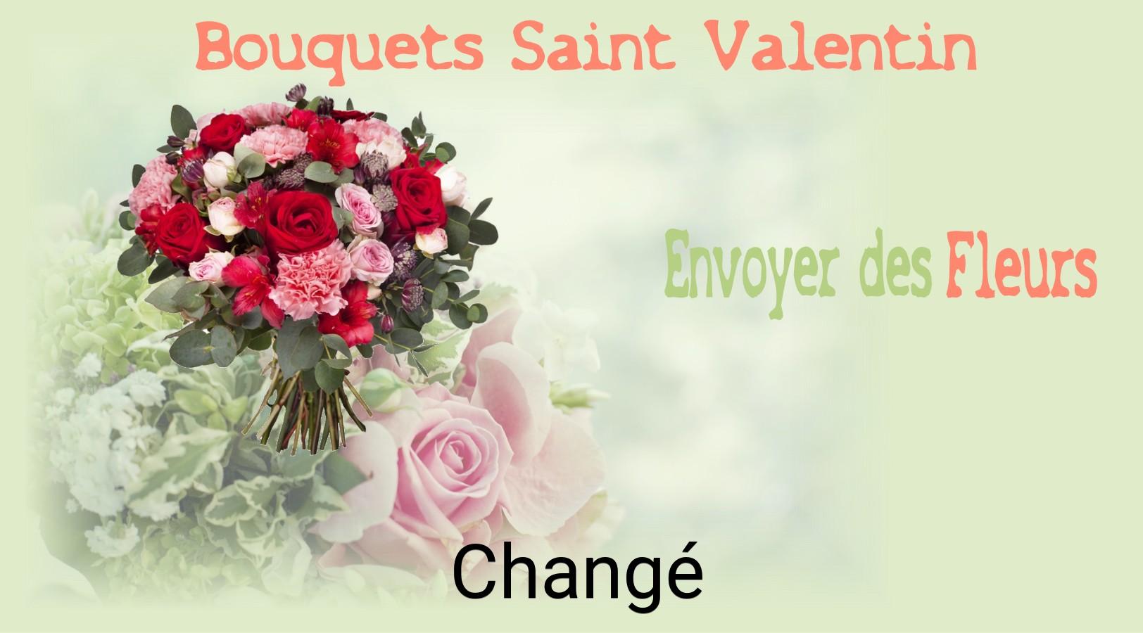 Roses de Saint-Valentin livrées à Changé